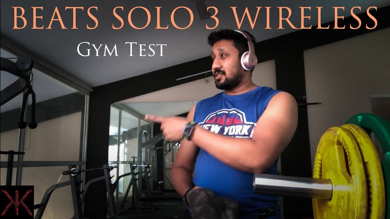 beats solo 3 gym review