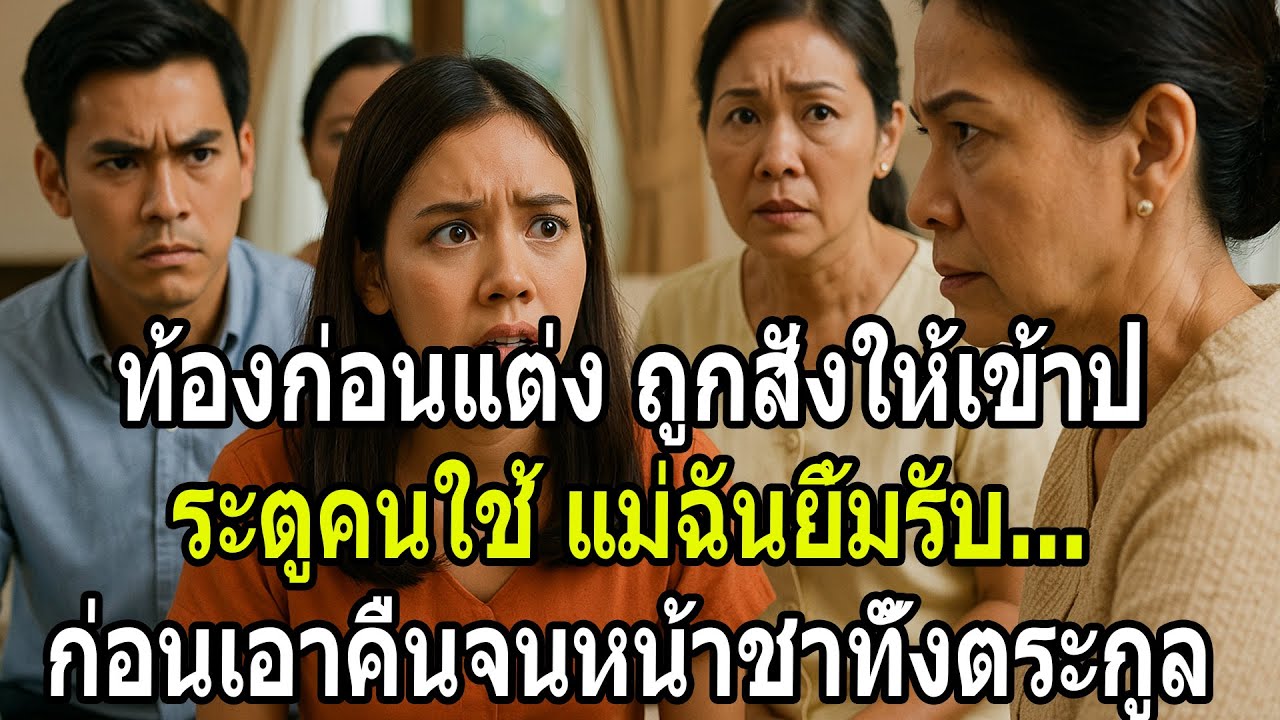 ท้องก่อนแต่ง ถูกสั่งให้เข้าประตูคนใช้ แม่ฉันยิ้มรับ   ก่อนเอาคืนจนหน้าชาทั้งตระกูล