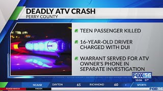 Search warrants served after deadly ATV crash in Perry County
