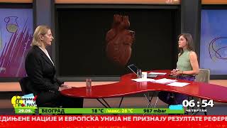 RTS JUTARNJI PROGRAM - Prevencija bolesti srca i krvnih sudova