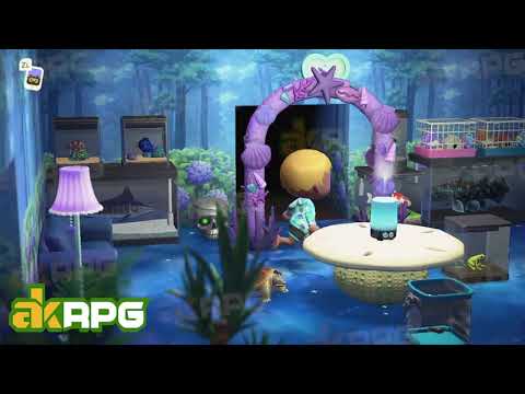 ACNH Critter & Botanical Study Room (Aquarium) | Best Animal Crossing House Design Ideas