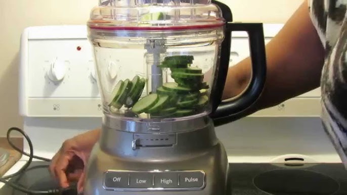 How to slice using the Black & Decker Quick N Easy Food Processor 