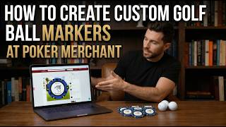 How to create personalised Golf Ball Markers at Poker Merchant