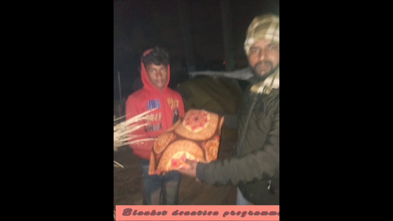 Blanket Donation Programme YouTube