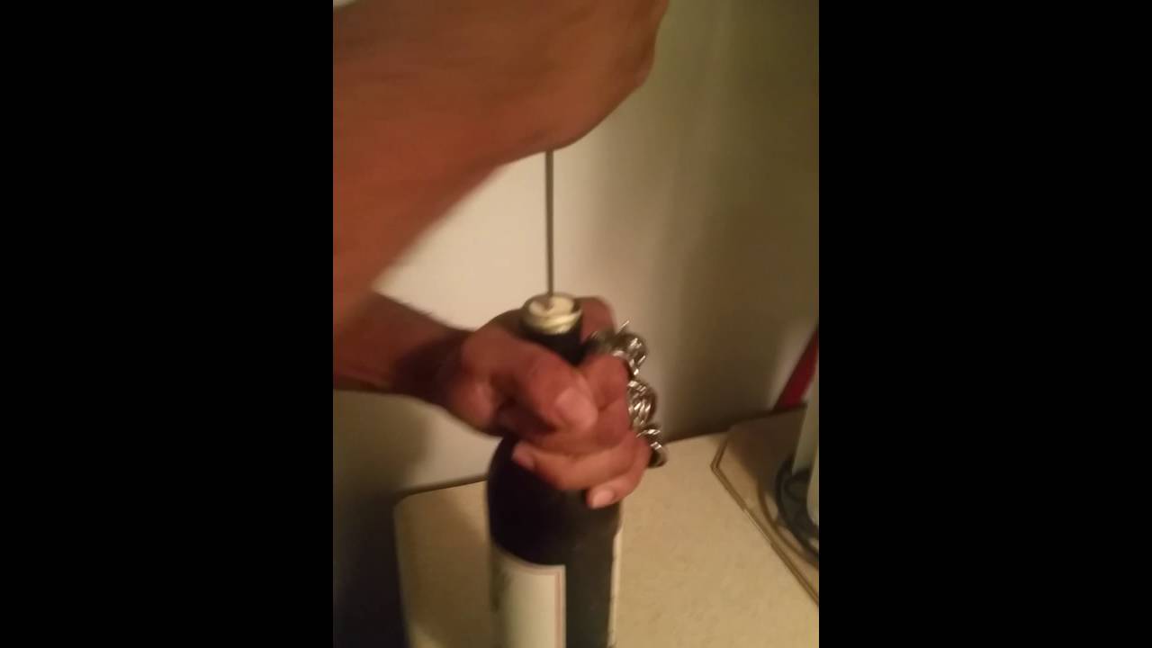 How to open a wine bottle with a knife YouTube