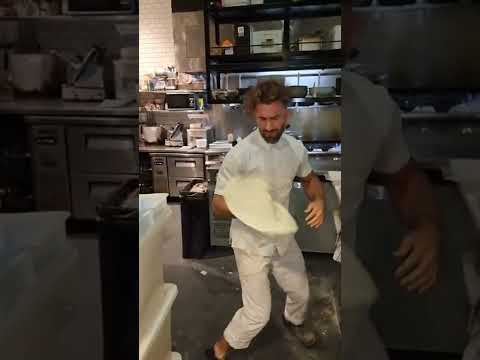 Pizza Freestyle while Dancing #Shorts | Vincenzo