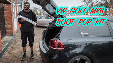 Vw Golf Mk6 Boot Pop Kit