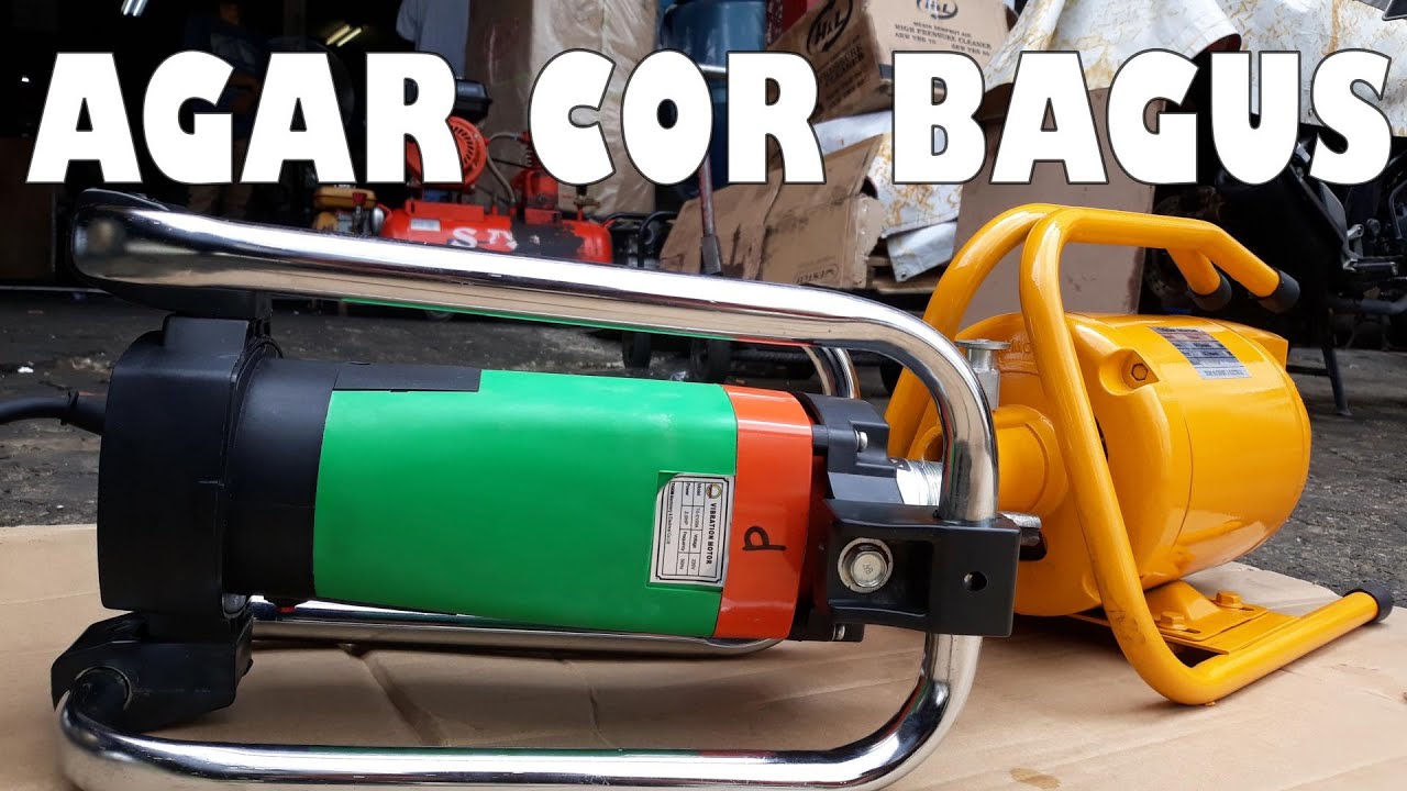 TIGON VIBRATOR ELEKTRIK EKSTERNAL TG EV 20A, TG EV 20C, TG EV 30B. Vibrator cor, Perata Semen,Beton.