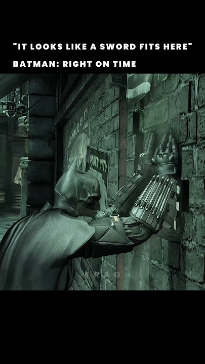 RIGHT ON TIME!! 🦇 Batman Arkham City