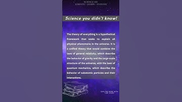 The Theory of Everything simplified