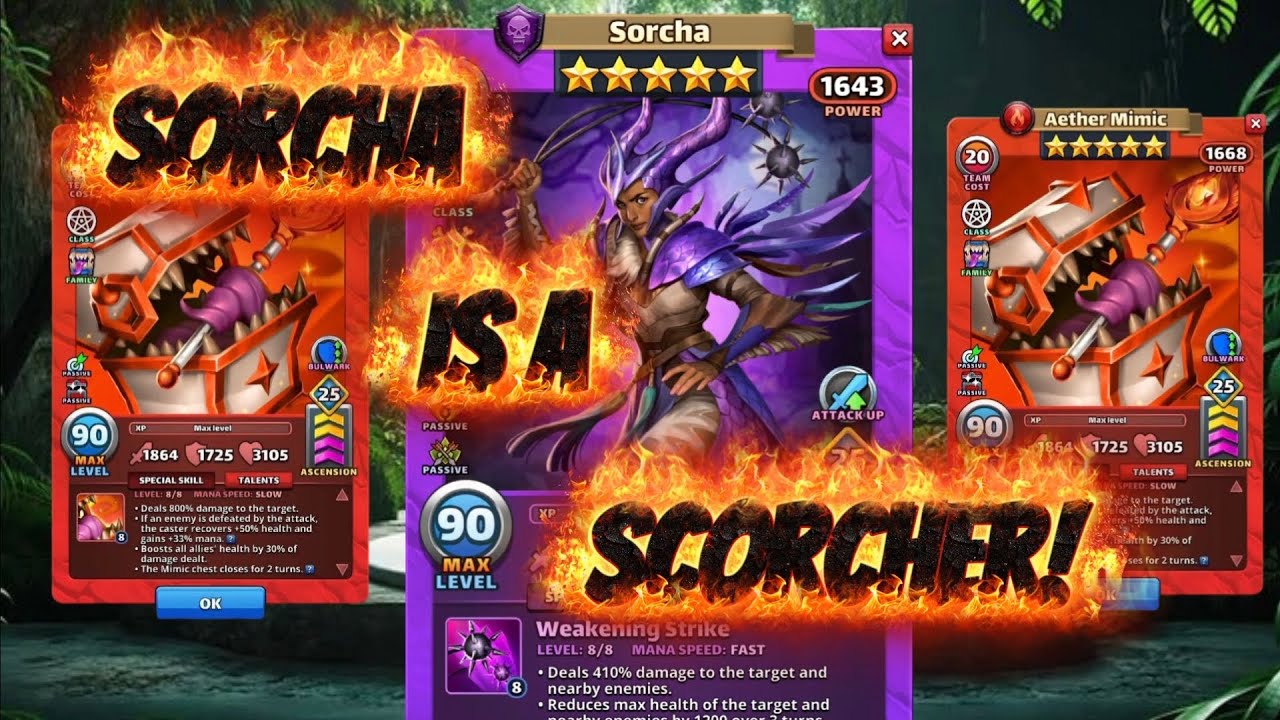 1st AETHER MIMIC Tomorrow & SORCHA Kicks off the Return to Monster