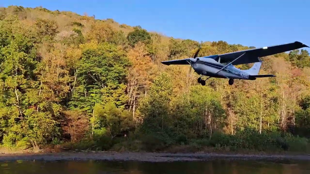 Cheat River Island Fly In 2024 w/ Approach and Departure