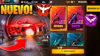 OFICIAL! NUEVA INCUBADORA AUG DE FREE FIRE, INCUBADORA 2022 SKINS, ATRIBUTOS AUG INCUBADORA Y MÁS 😱