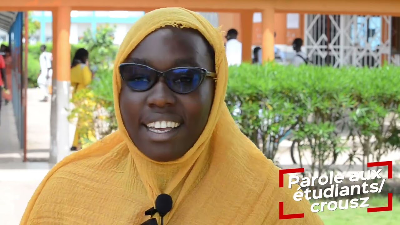 Paroles aux étudiants: l’immense joie de Marieme DIOP sur les travaux du CROUS de Ziguinchor