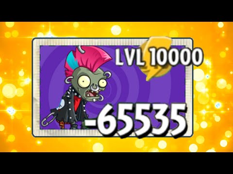 Plants vs Zombies 2 Punk Zombie Level 10000 | MrongerPvZ2