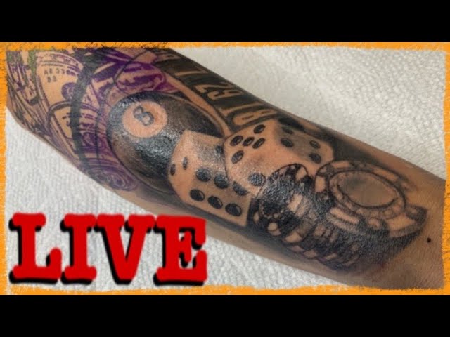 Dice tattoos for men // dice tattoo meaning // dice tattoo tutorial 