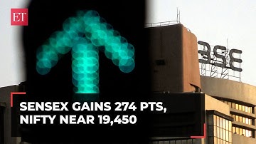 Sensex gains 274 pts on rally in heavyweights RIL and Infosys; Nifty near 19,450