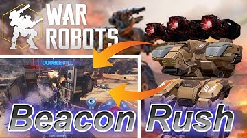 War Robots: chaotic beacon rush gameplay