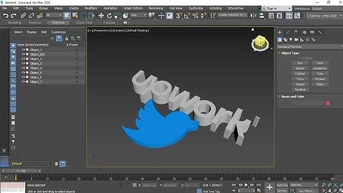 Turn 2D image to 3D object | 3ds Max | General method