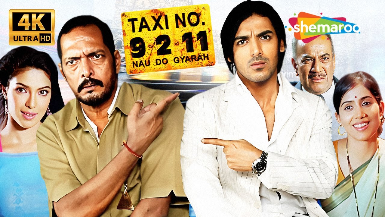 Taxi No. 9211 - नाना पाटेकर और जॉन अब्राहम की ब्लॉकबस्टर मूवी | Full Comedy Movie | Sameera Reddy