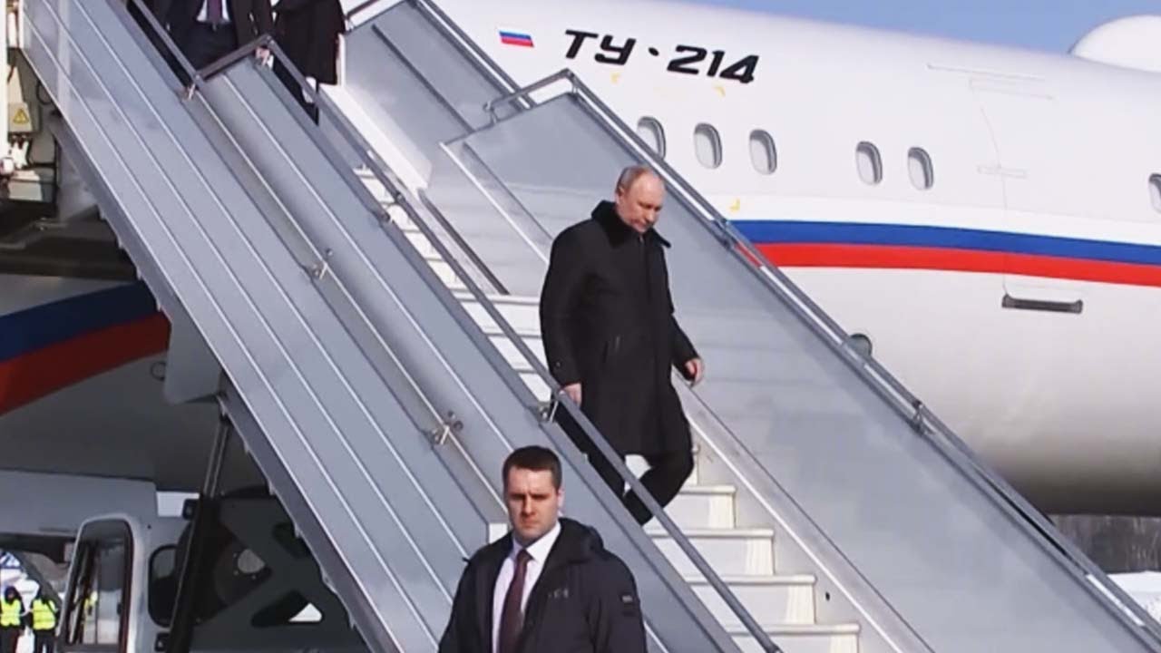 Владимир Путин прибыл в Казань на открытие турнира «Игры будущего»