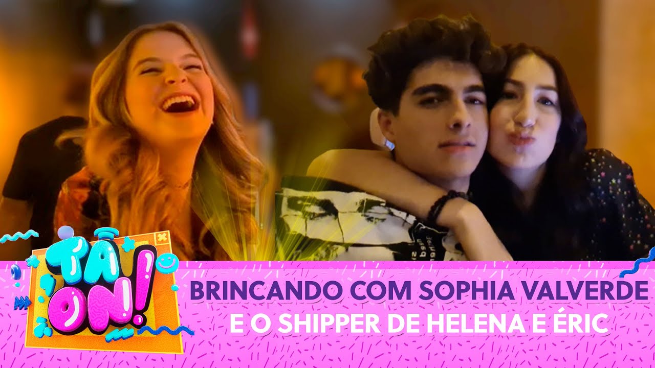 Brincando de "Eu Nunca" com Sophia Valverde e bastidores de "Poliana Moça" | Tá On