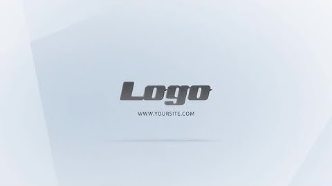 Clean Logo After Effects Templates