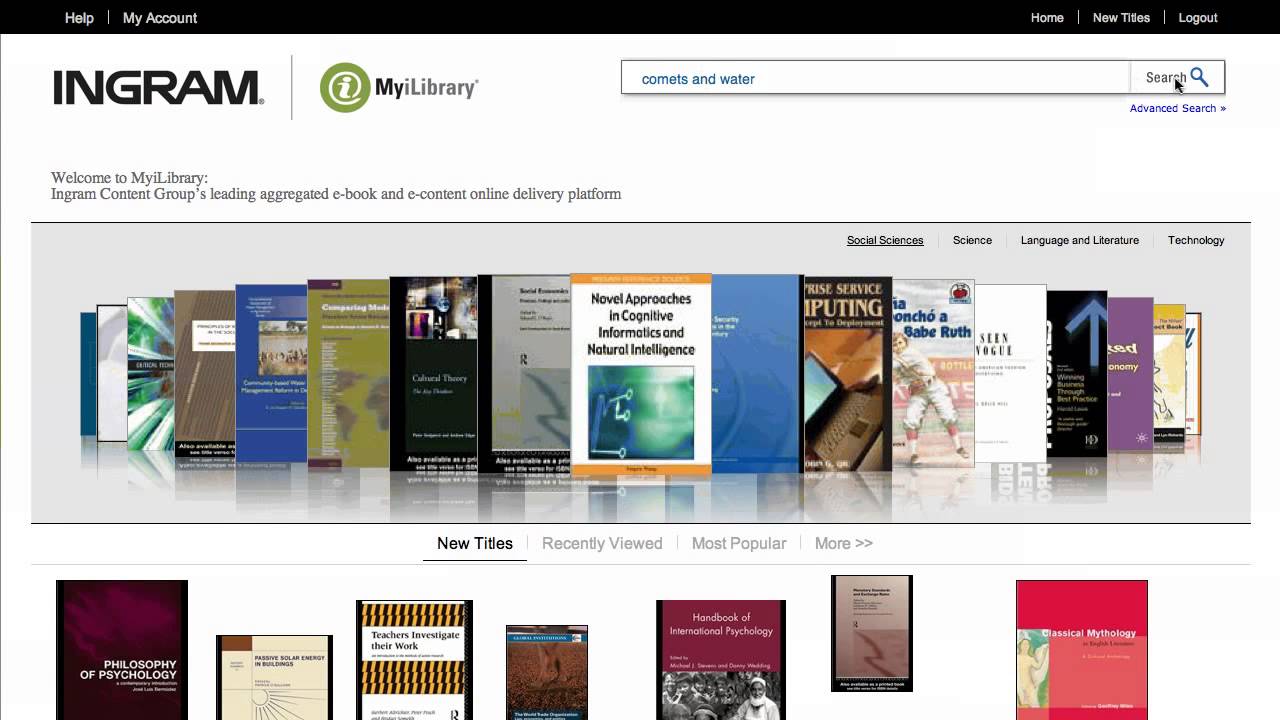 my ilibrary my ilibrary
