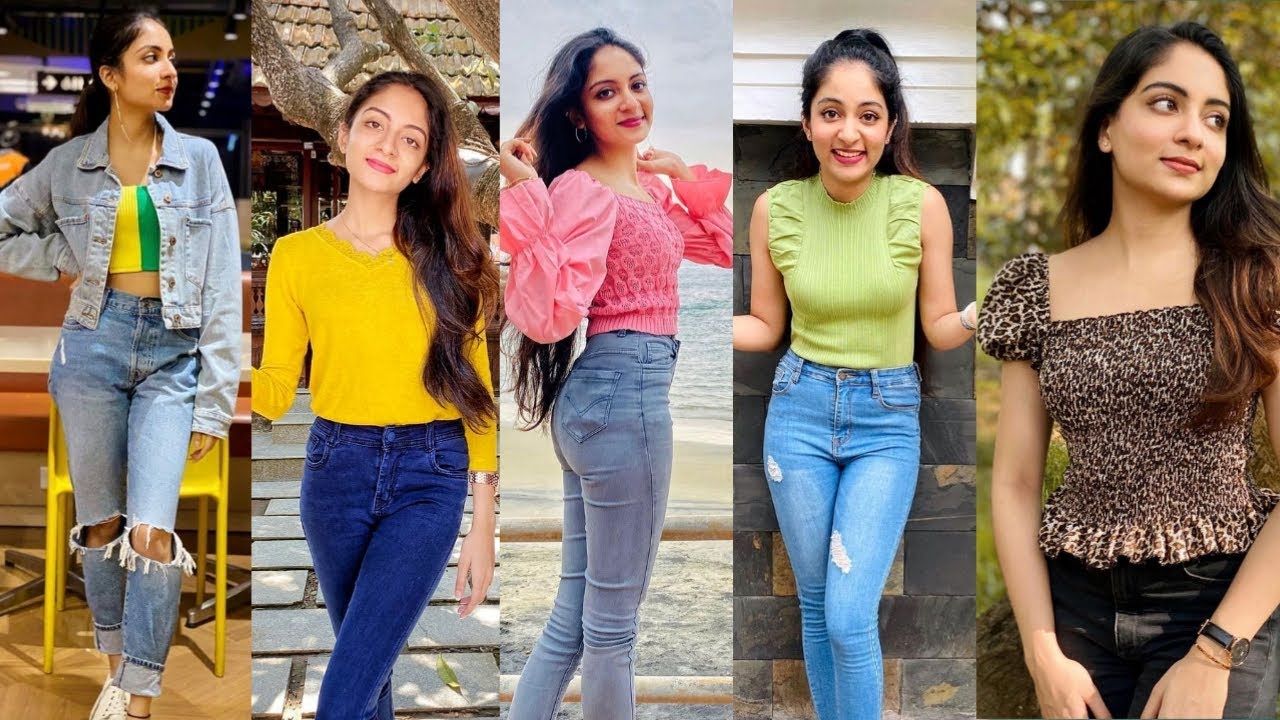 Trendy JEANS & Top Collection | Ishaani Krishna✨😍