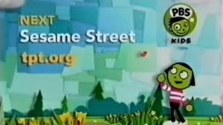 Pbs Kids Schedule Bumper Promo - Erflies Sesame Street - 2009 Tpt