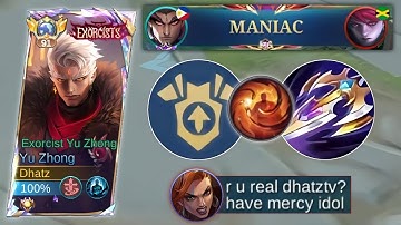 18 KILLS USING THIS GLOBAL YU ZHONG EMBLEM SET!! (must try)