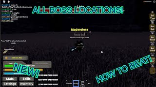 All Boss Locations & How To Beat Them! | Black Clover Kingdom Grimshot Roblox