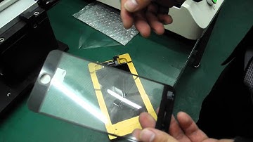 Super big size 14inch top-selling vacuum LCD Glass laminating machine - From Gowell