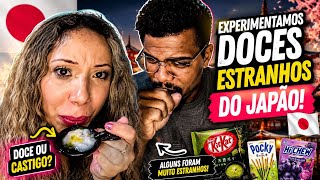 EXPERIMENTAMOS DOCES DO JAPÃO! #doces #casal #humor #japão #experimentar