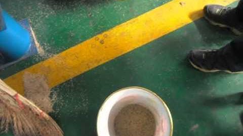 White sesame color sorting video