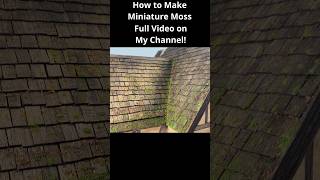 Download Lagu How to Make Realistic Miniature Moss for Diorama Scenery #miniature #diorama #diy MP3