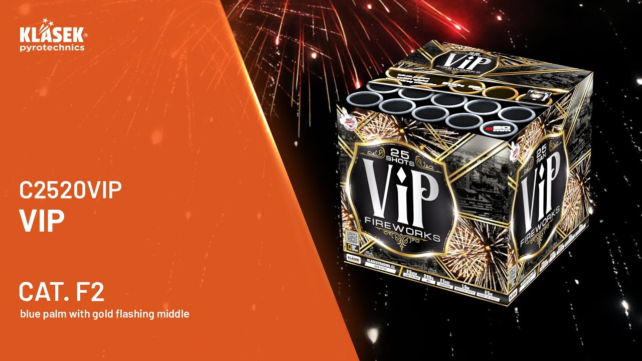 C2520VI VIP | Klasek pyrotechnics - YouTube
