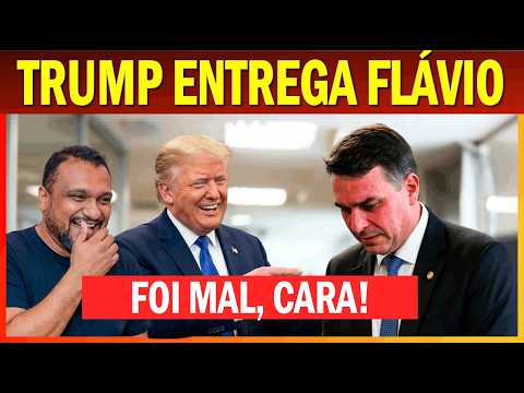 Estados Unidos TRAEM Flávio Bolsonaro e ENTREGAM Plano CRIMINOSO