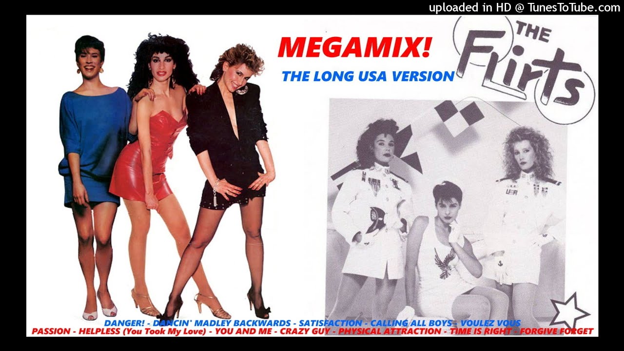 THE FLIRTS - Megamix (Long US Version) Hi-NRG Eurobeat Italo Disco Synth-Pop Dance 80s BOBBY ORLANDO