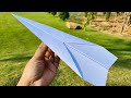 สอนพับจรวดร่อนไกล รุ่นคลาสสิก #43 | How to make a paper airplane | BAST paper planes that FLY FAR