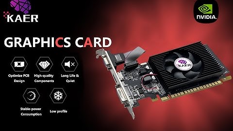 Geforce GT 730 2GB DDR3 64 Bit PCI Express 2.0 X 8 DVI VGA HDMI of 3 Monitors Low Profile