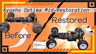 Reviving a Classic: 1987 Kyosho Optima Mid brought back to life!