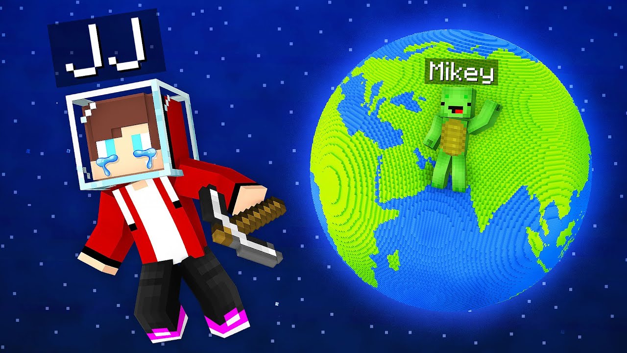 why-did-mikey-kick-jj-out-of-the-planet-in-minecraft-maizen-youtube