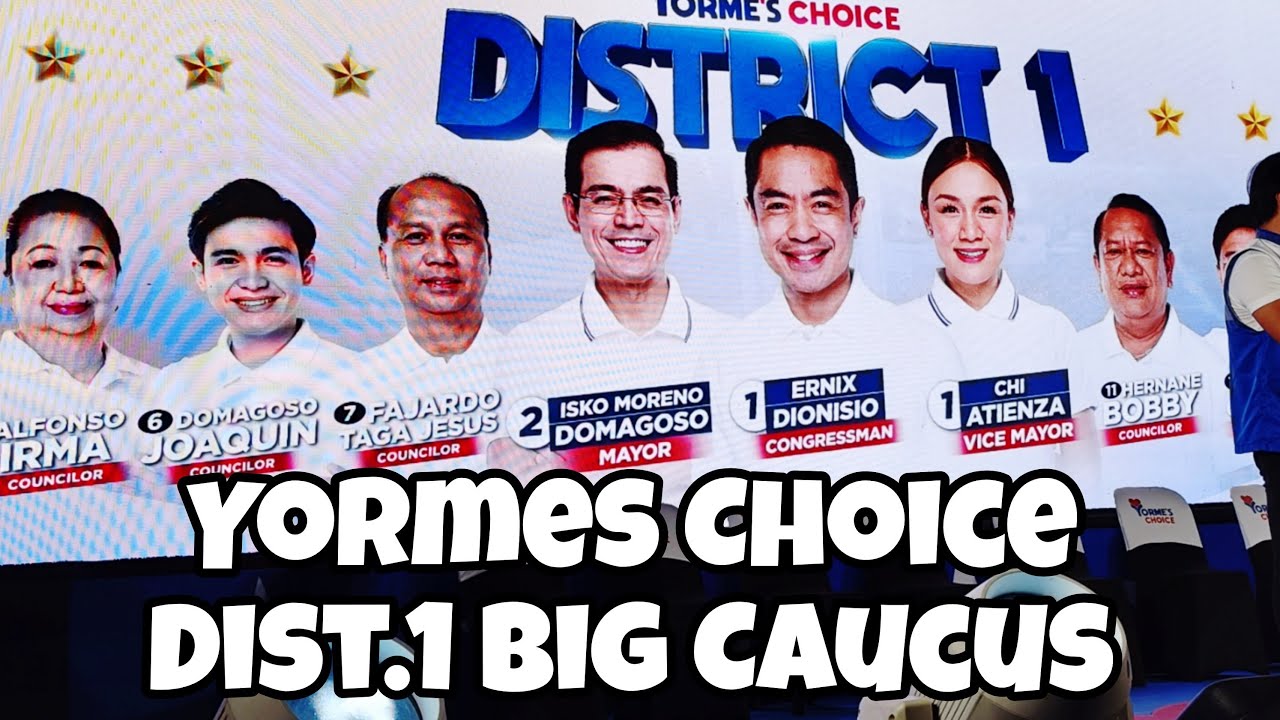 Yormes Choice Dist 1 Big Caucus