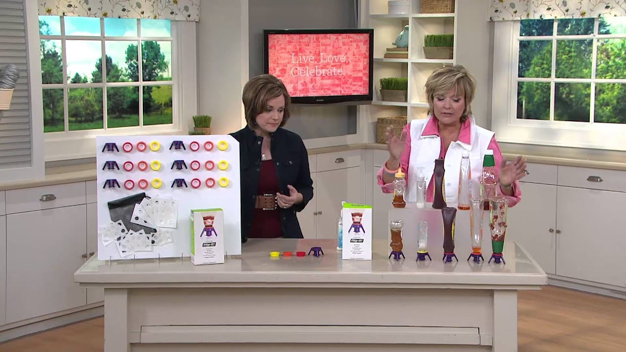 Flip-it! Cap 61 Piece No More Waste Cap System with Carolyn Gracie