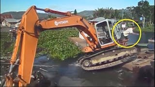 Dangerous Idiots Operator Fail Compilation - Extreme Heavy Equipment Accidents caught on tape