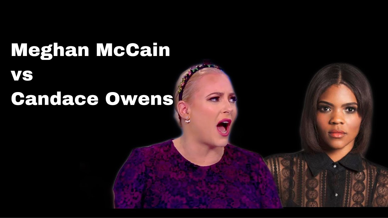 Meghan McCain vs Candace Owens - YouTube