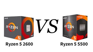 Ryzen 5 5500 Vs Ryzen 5 2600 Rtx 2060 Super