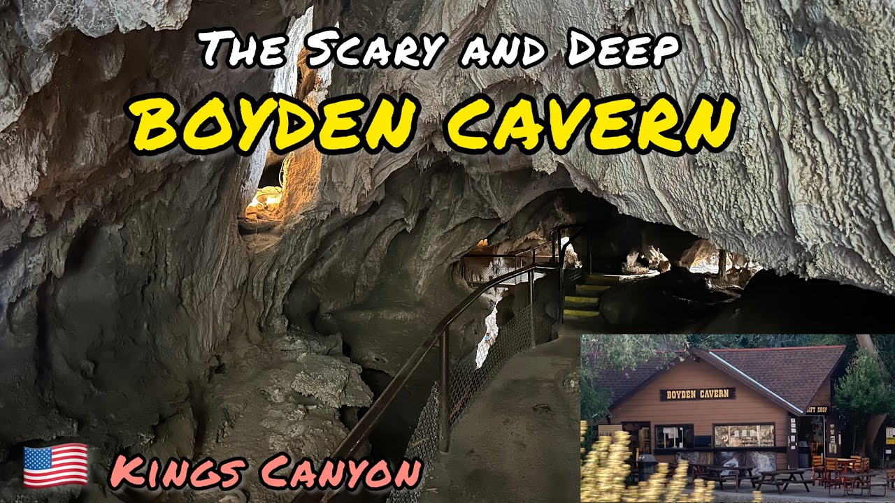 🇺🇸DISCOVER KINGS CANYON BOYDEN CAVERN