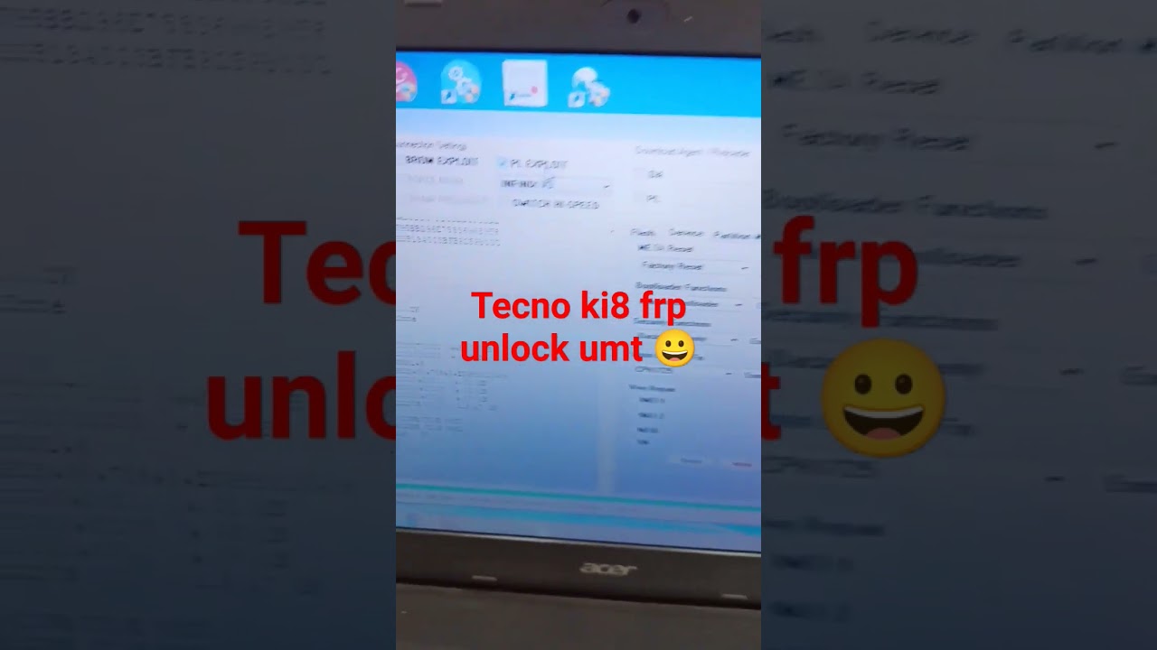 Tecno ki8 frp unlock umt